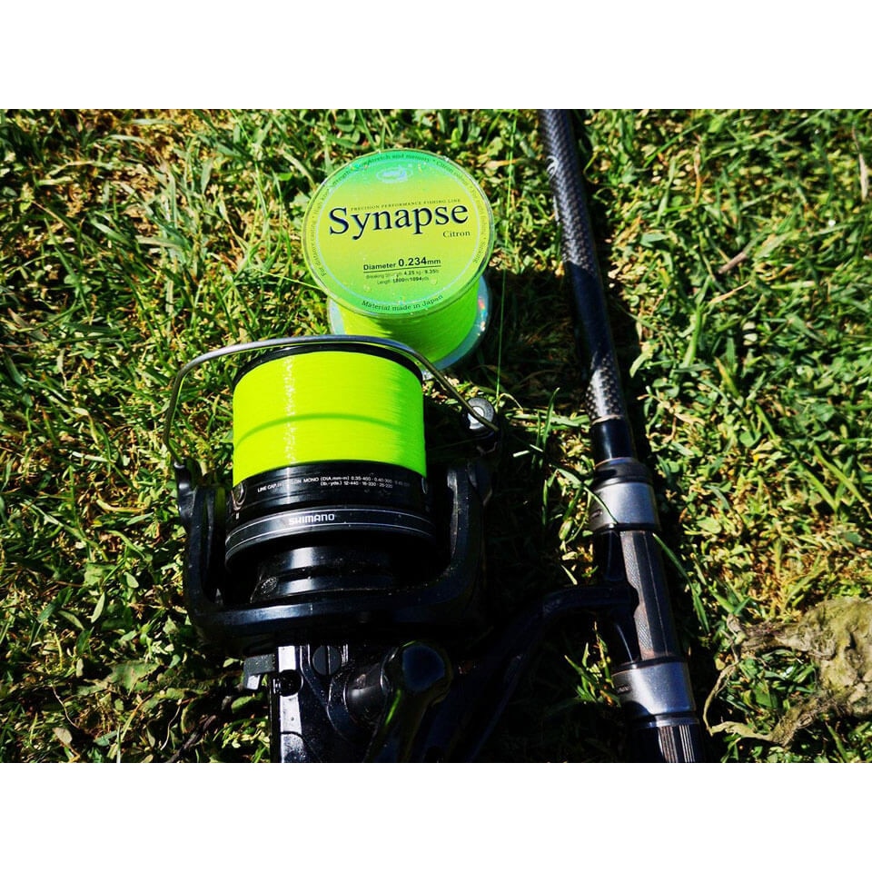 Fir Pescuit Monofilament Synapse Citron 0 234mm 1000 M EMAG Ro