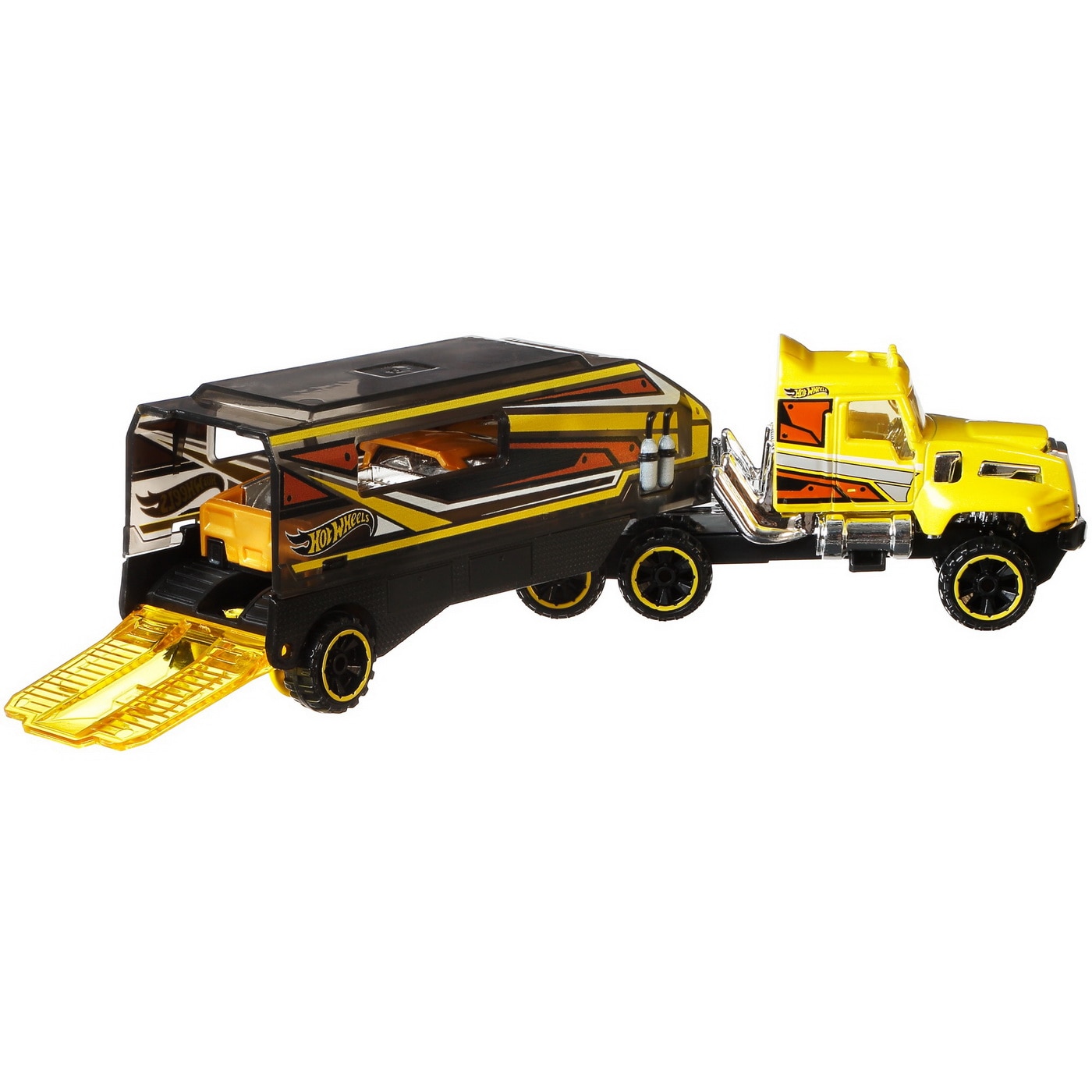 Set Camion Si Masina Hot Wheels Desert Force EMAG Ro