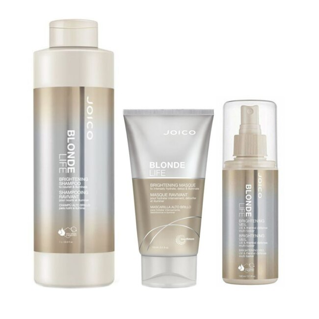 Kit Pentru Ingrijirea Parului Blond Joico Blonde Life Brightening