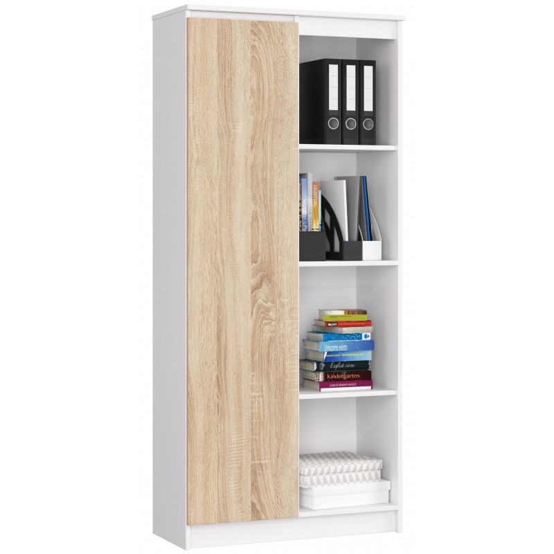 Biblioteca Akord Furniture Factory PAL 4 Rafturi 180 X 80 X 35 Cm