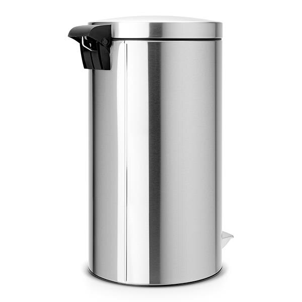 Cos De Gunoi Brabantia 2x20L Twin Pedal Aluminiu Argintiu EMAG Ro