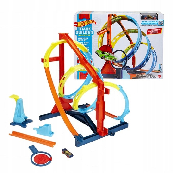 Set Pista Hot Wheels Tirbuson Corskrew Twist Kit Emag Ro
