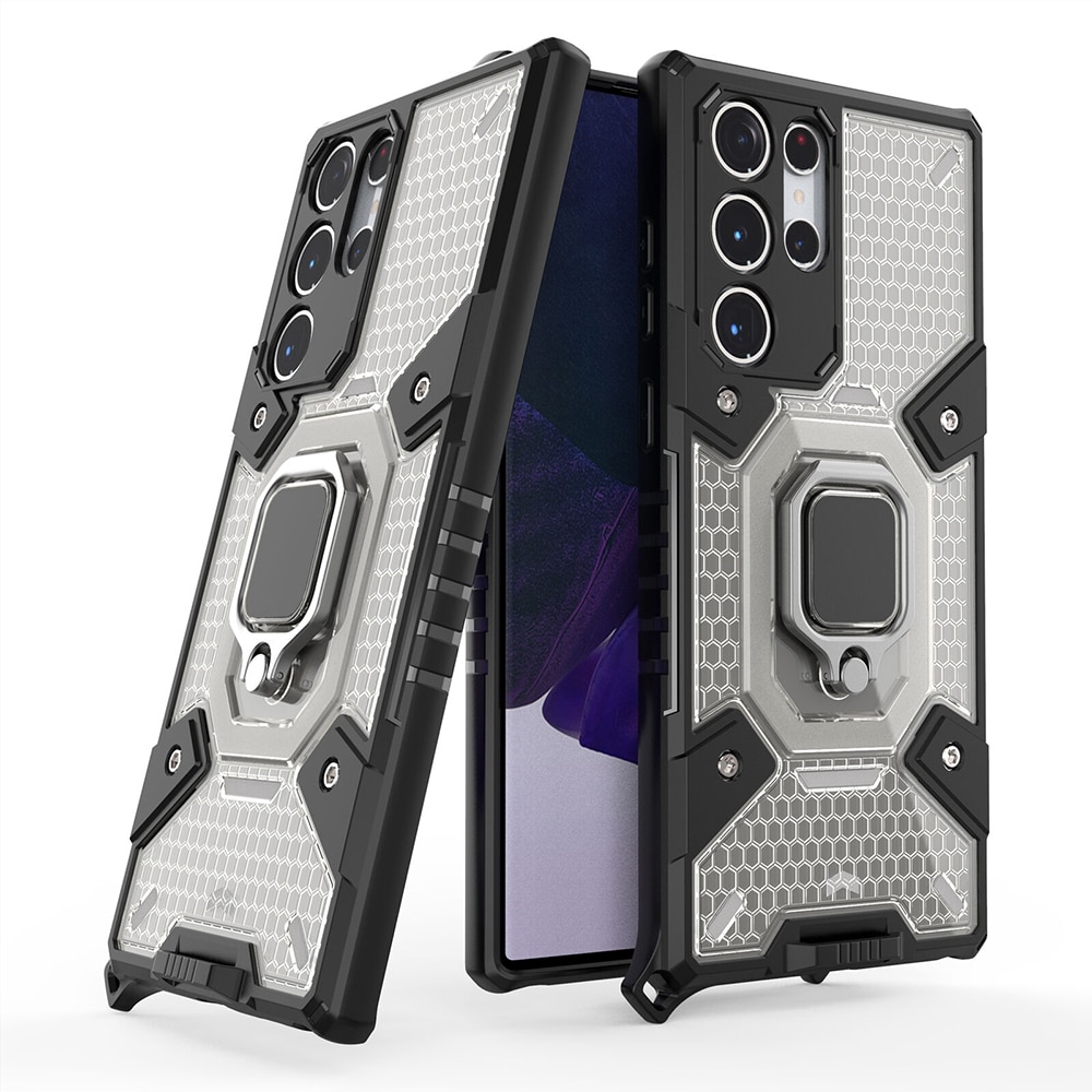 Husa Pentru Samsung Galaxy S Ultra Techsuit Honeycomb Armor Black