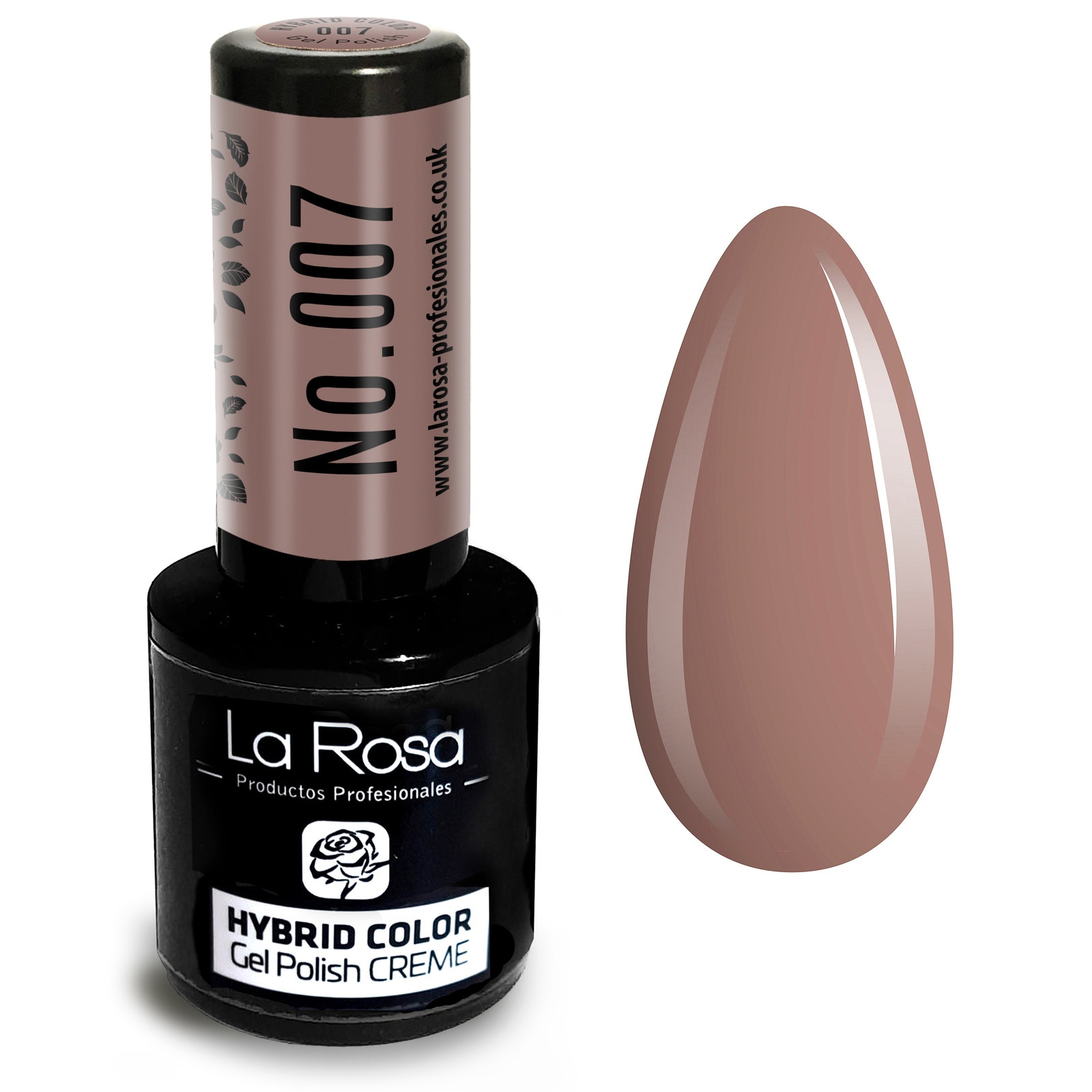 Oja Semipermanenta Hybrid Creme La Rosa Dark Nude Pink Emag Ro