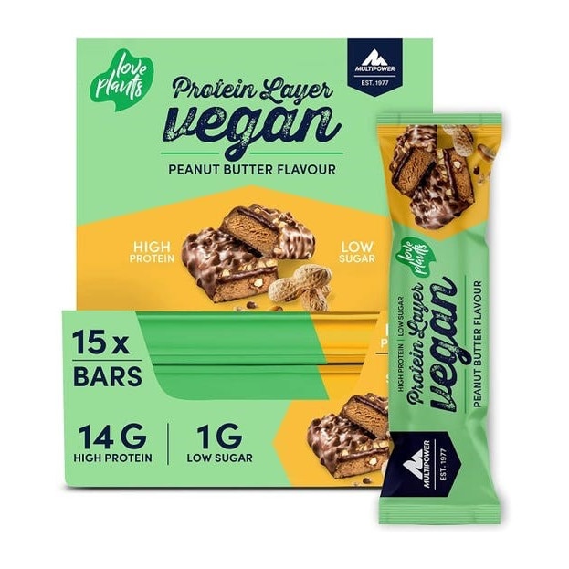 Baton Proteic Vegan Peanut Butter 55g EMAG Ro