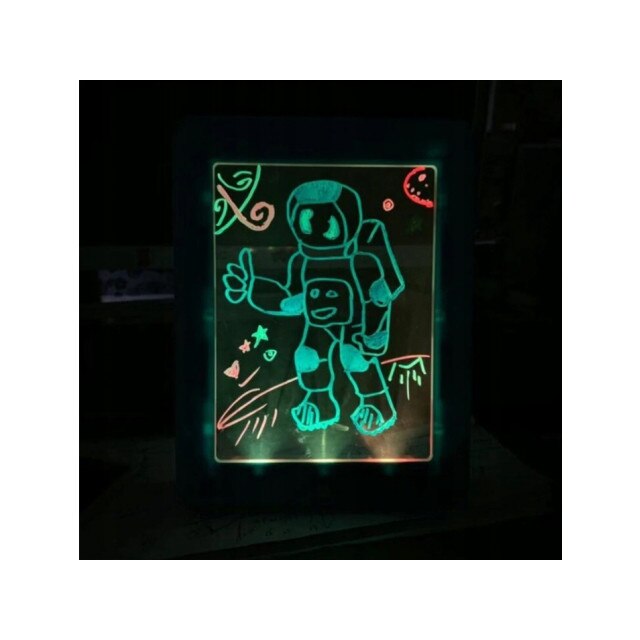 Tableta Led Pentru Scris Si Desenat Magic Pad Iluminare De Fundal