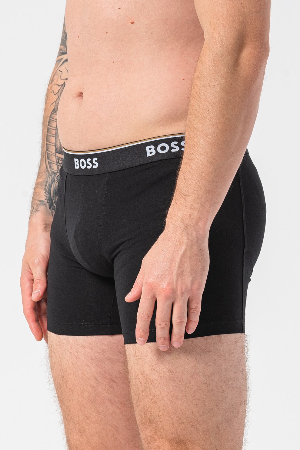 BOSS Set De Boxeri Cu Banda Logo In Talie 3 Perechi EMAG Ro