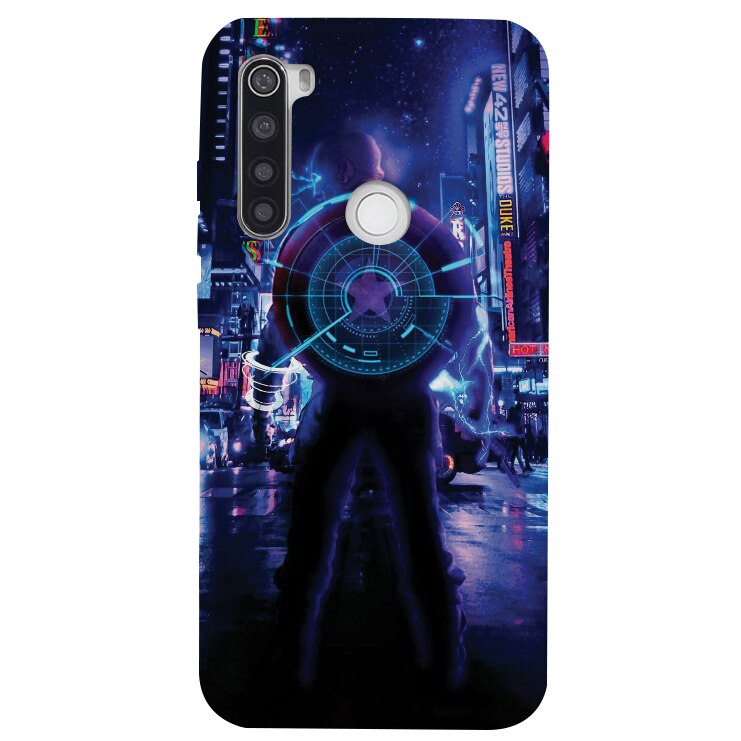 Husa Pentru Xiaomi Redmi Note 8T Din Silicon Premium Cyberpunk