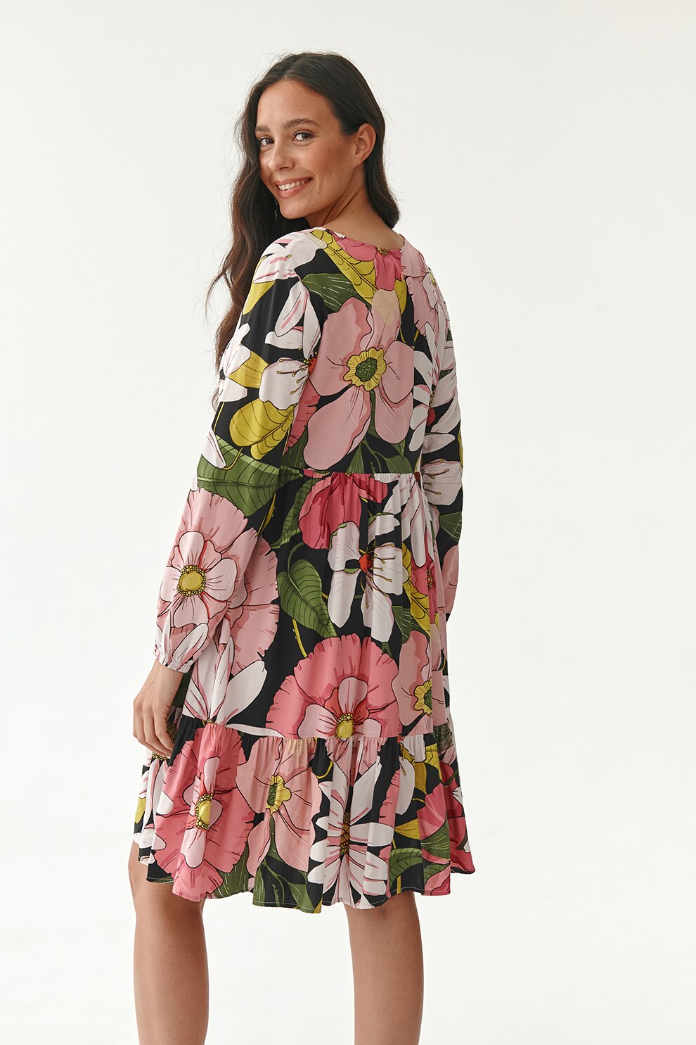 Tatuum Rochie Lejera Cu Imprimeu Floral Multicolor Emag Ro