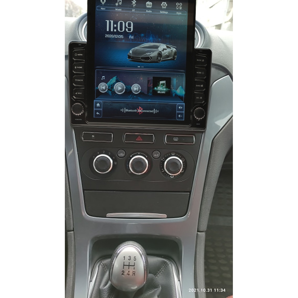 Navigatie AUTONAV ECO Android GPS Dedicata Ford Mondeo 2010 2014 Model