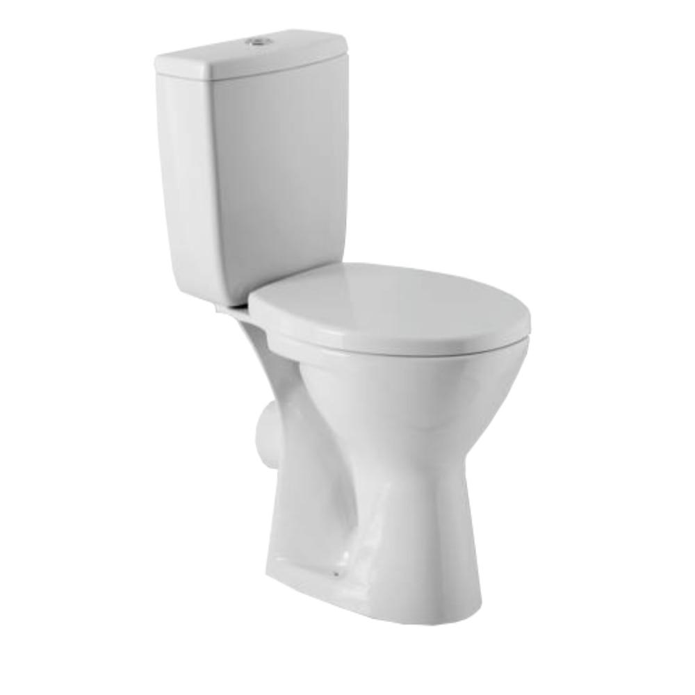 Set Vas Wc Cersanit Compact 010 Rezervor 3 6L Capac Duroplast K04 017