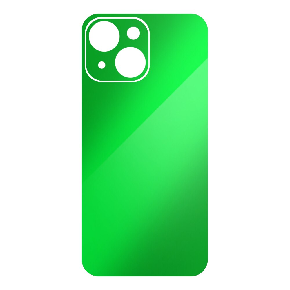 Folie Skin Silkase Pentru Apple Iphone Verde Neon Protectie Spate