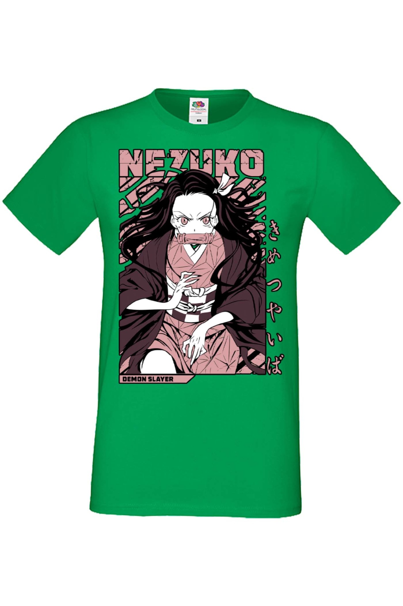 Tricou Barbati Manga Anime Heroes Tralala Demon Slayer Nezuko Kamado 01