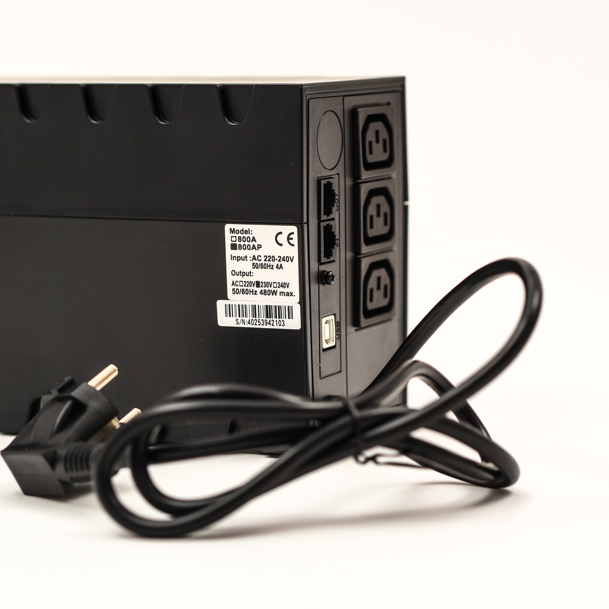 Ups Powercom Raptor Va W Line Interactive Cu Avr Emag Ro