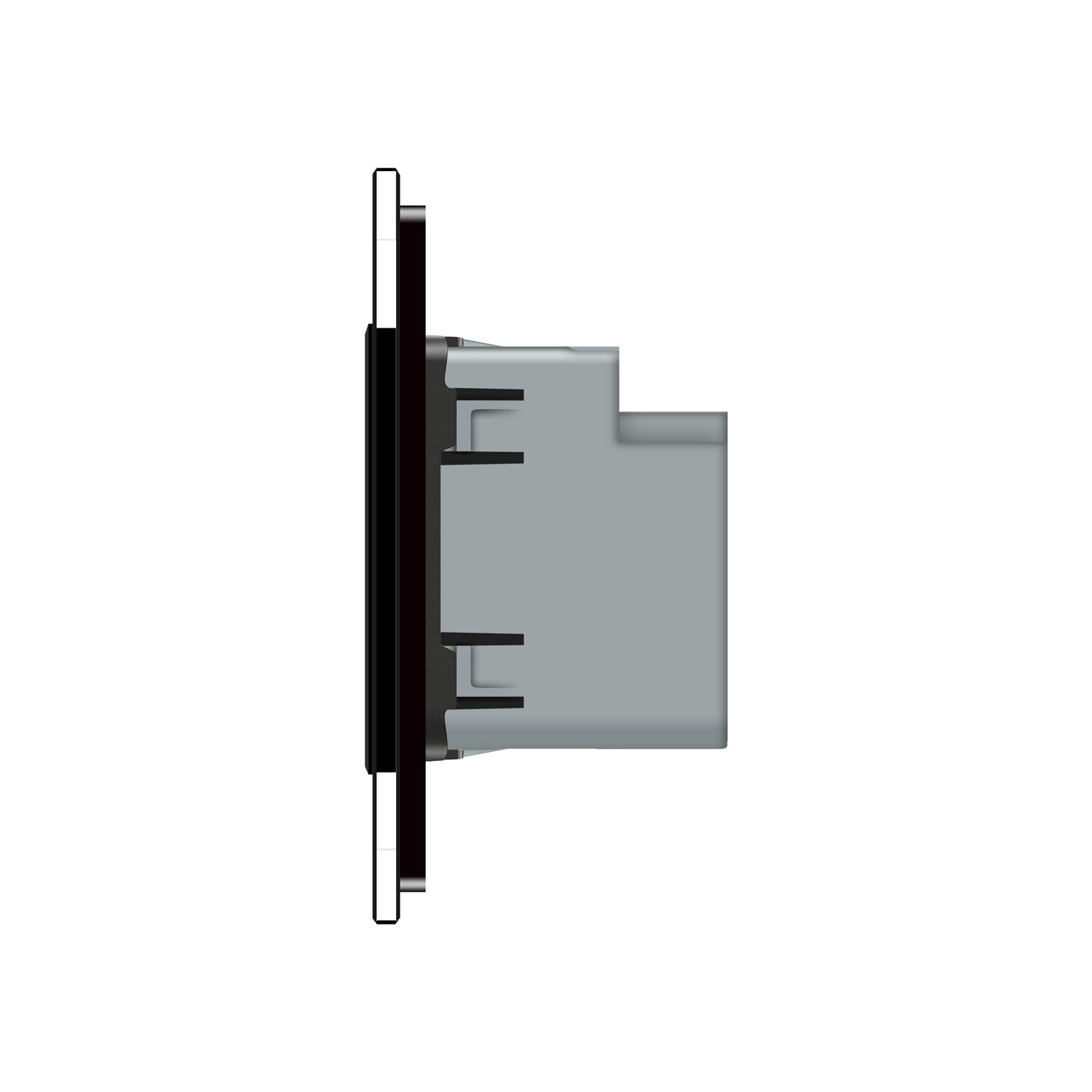 C77USBCB LIVOLO QC PD 45W USB type C fali töltőaljzat fekete