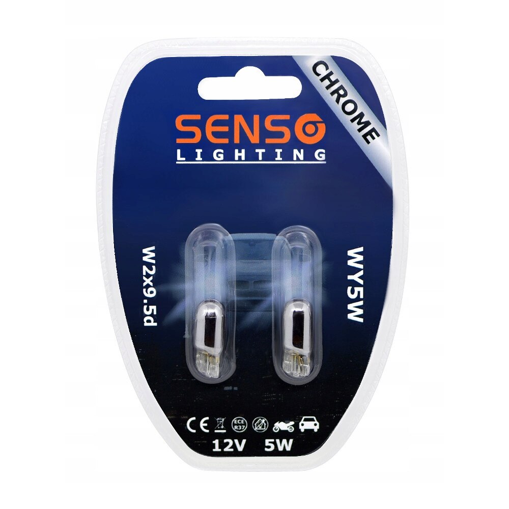 Set 2 Becuri Auto WY5W Senso 12V Transparent EMAG Ro