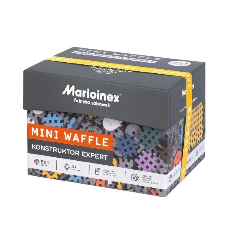 Set Blocuri Mini Waffle Constructor Expert Marioinex Elemente