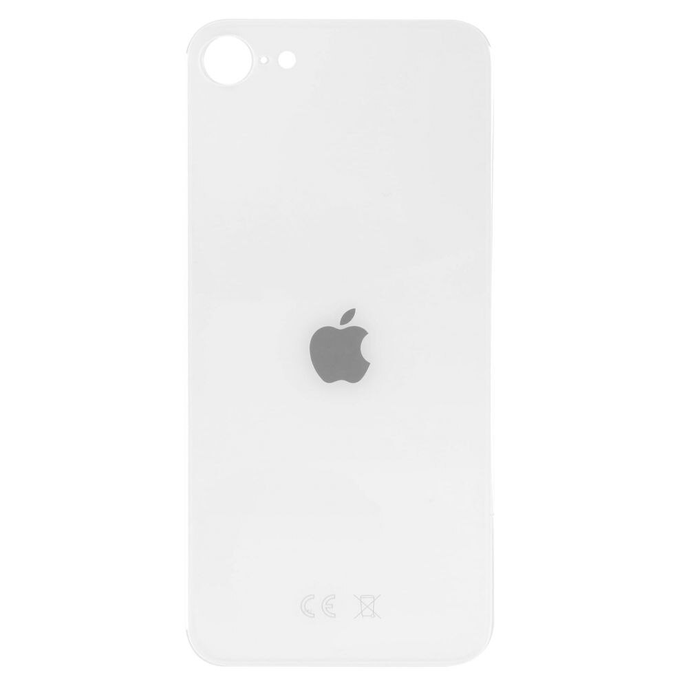 Sticla Spate Carcasa Pentru Iphone Se Big Hole White Emag Ro