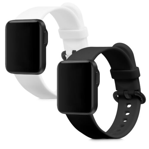 Set Curele Pentru Xiaomi Mi Watch Lite Redmi Watch Kwmobile Negru