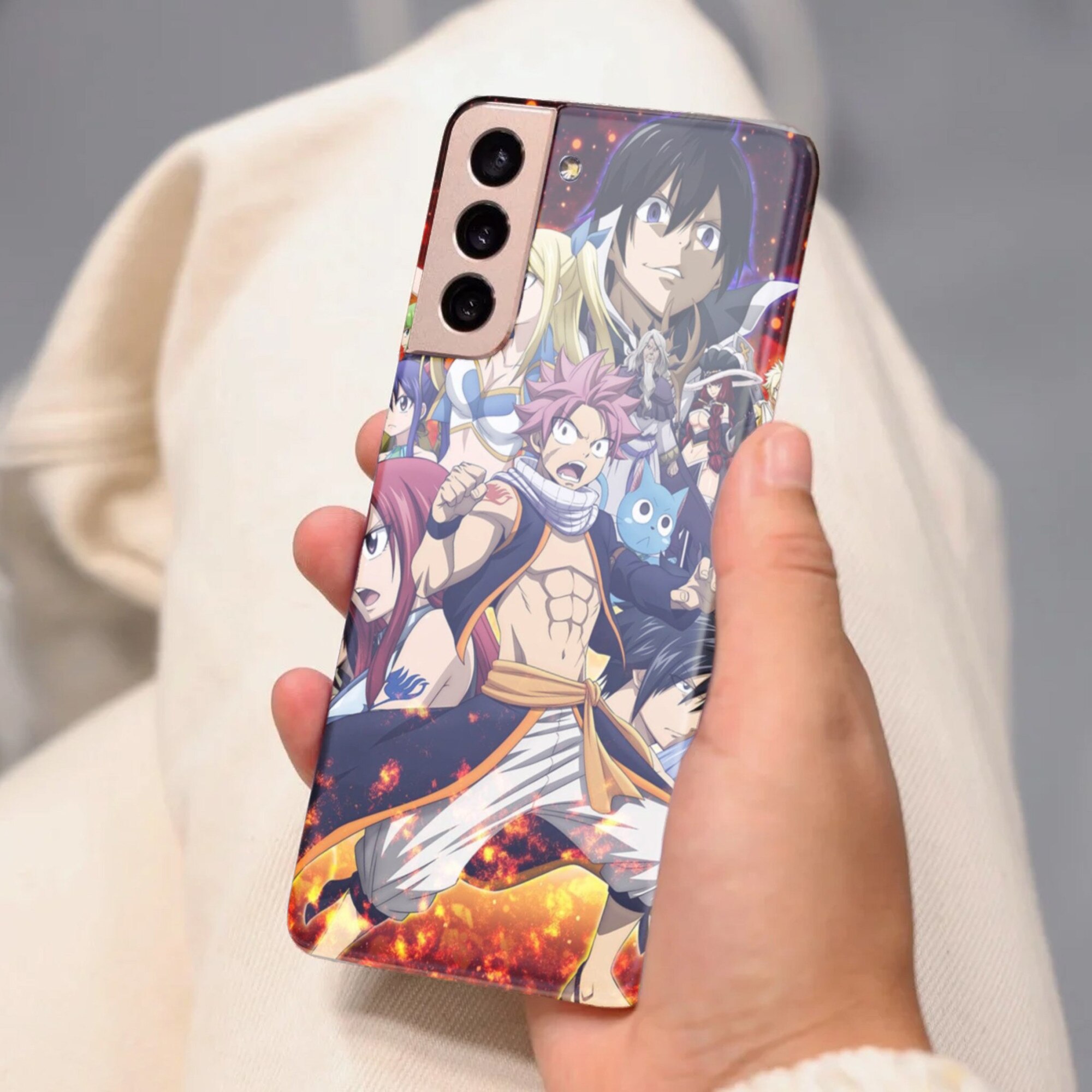 A Tok Kompatibilis A Samsung Galaxy S Fairy Tail Anime Modellel