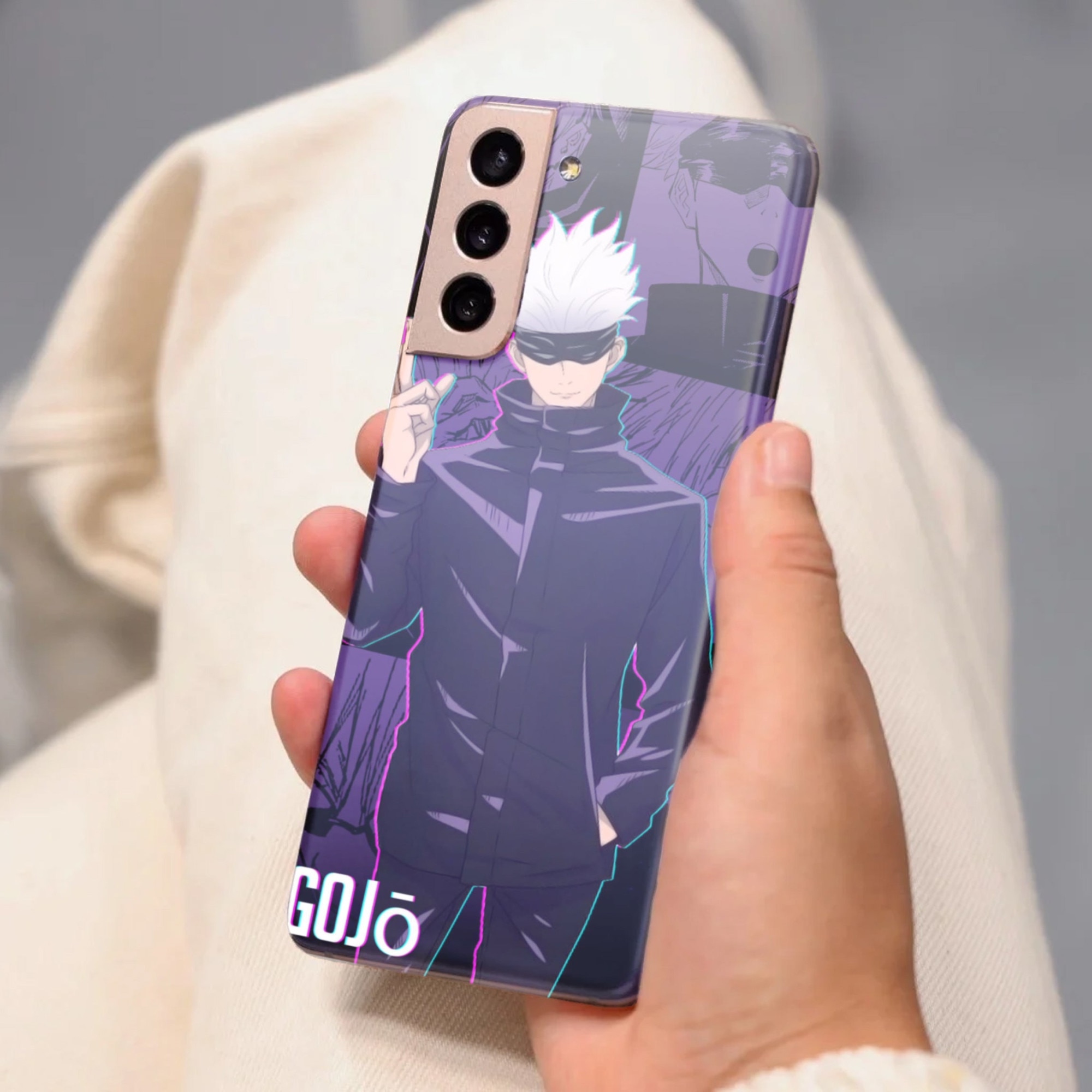 Husa Compatibila Cu Samsung Galaxy S20 Model Satoru Gojo Jujutsu Kaisen