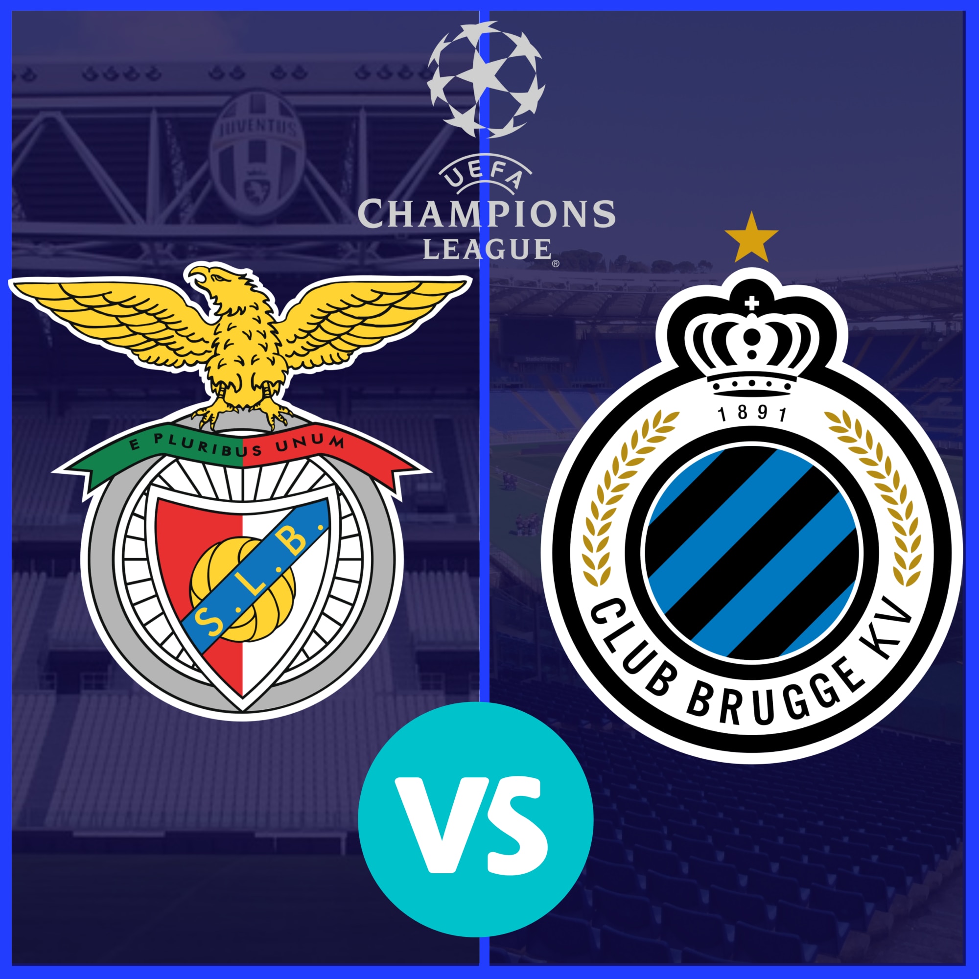 Pachet Fotbal SL Benfica Vs Club Brugge Champions League Stadion