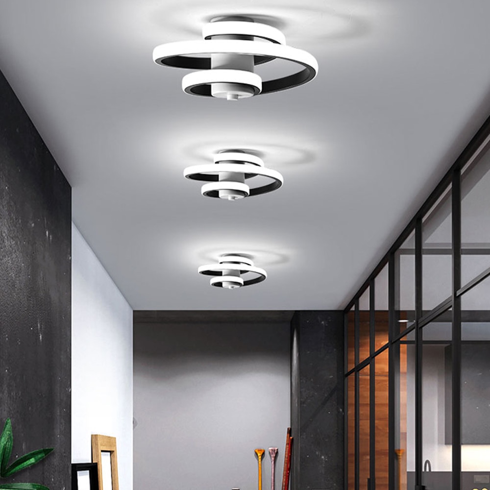 Plafoniera Moderna Led Toolight Metal Acril Lumina Alba W Dia