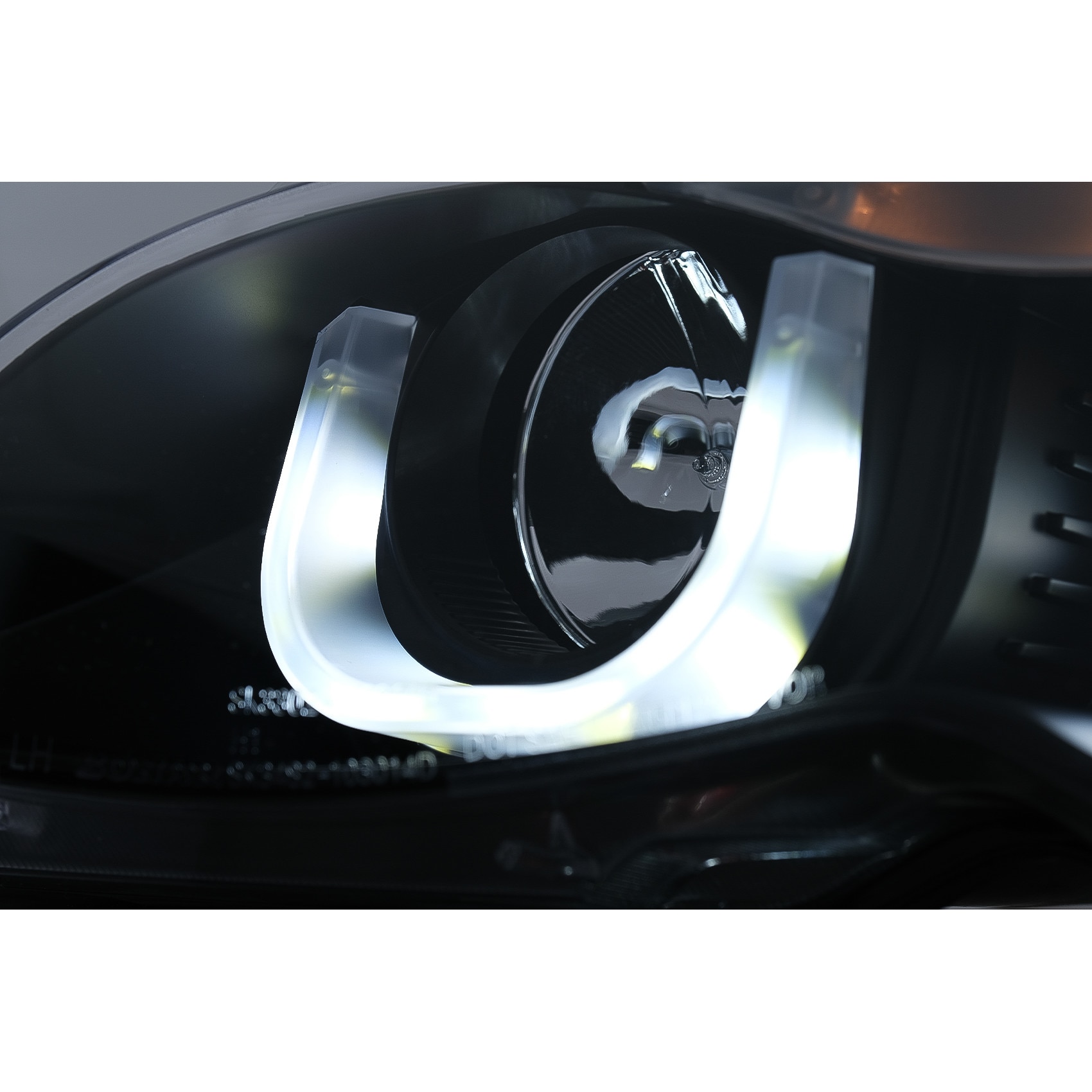 Faruri D U Led Angel Eyes Compatibil Cu Bmw Seria E Facelift