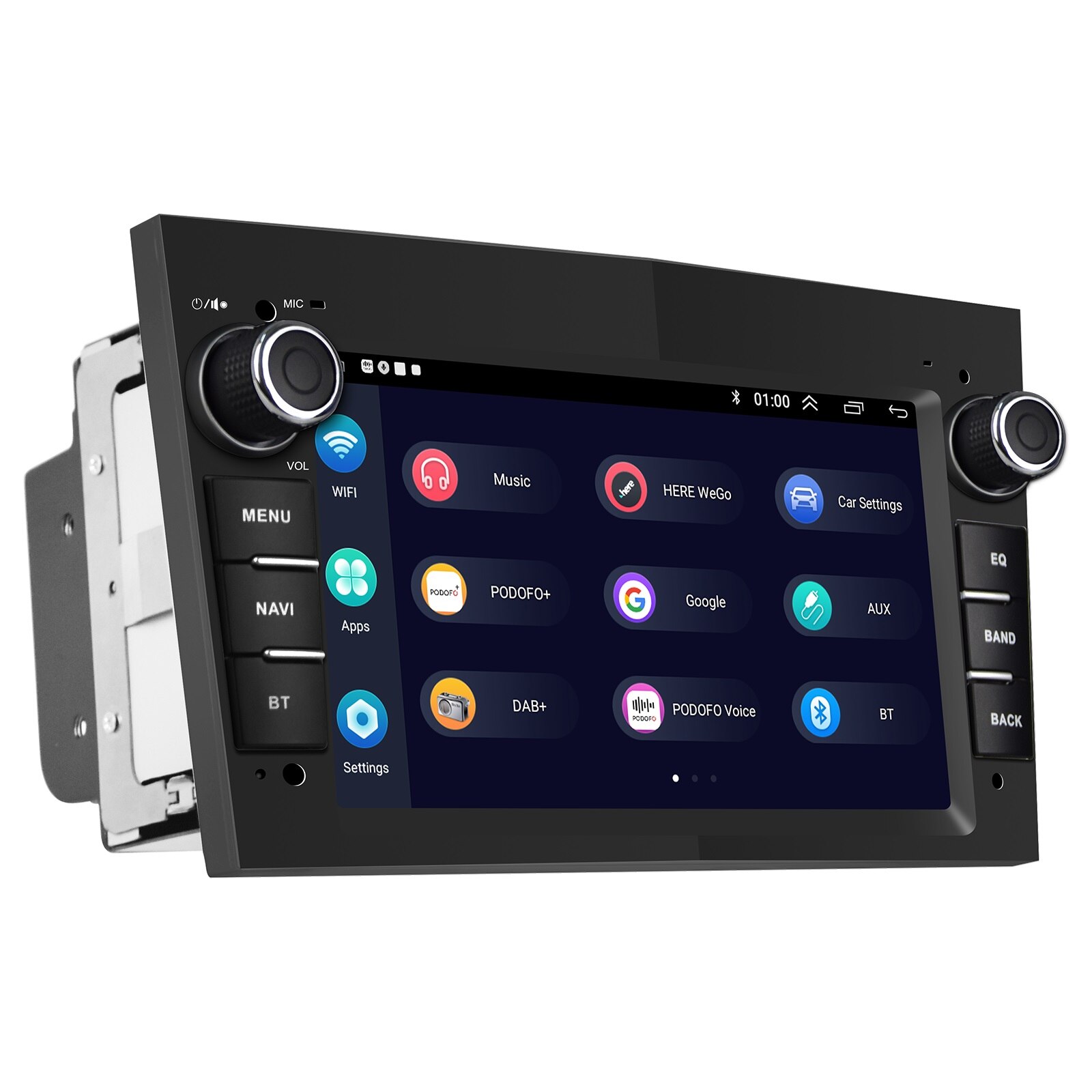 Navigatie Android Ecran 7 Inch Android 11 CarPlay 2GB RAM 32GB