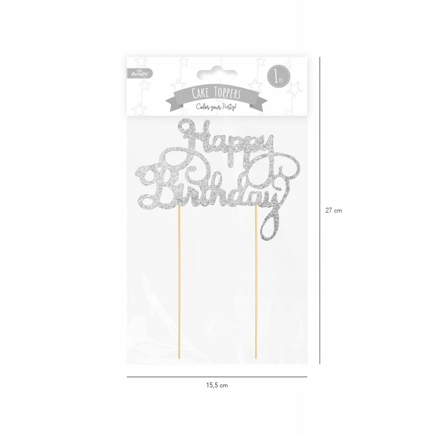 Decoratiune Tort Happy Birthday Topper Pentru Zi De Nastere X