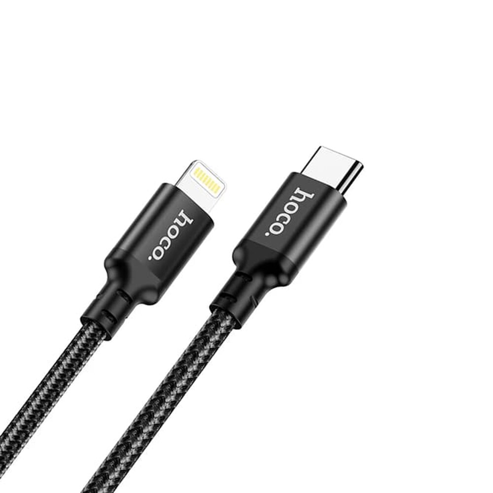 Hoco dupla adatkábel USB Type C Lightning típusú PD 20W 3A 1 m