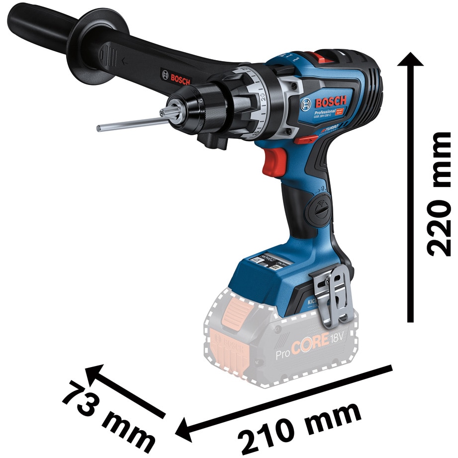 Акумулаторна бормашина Bosch Professional GSB 18V 150 C 18 V 84 100