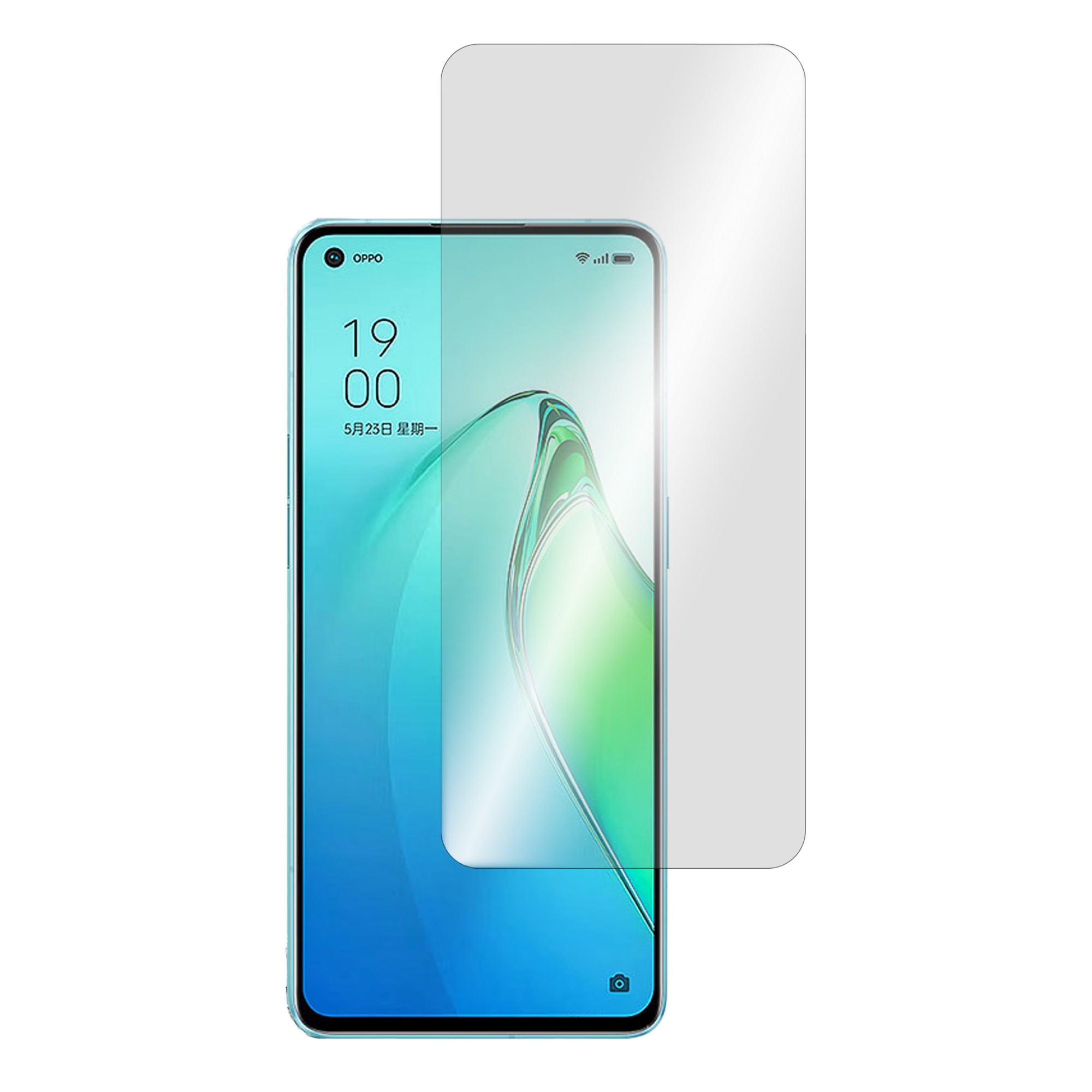 Folie Protectie Ecran Sticla Compatibil Cu Oppo Reno 8 Transparent