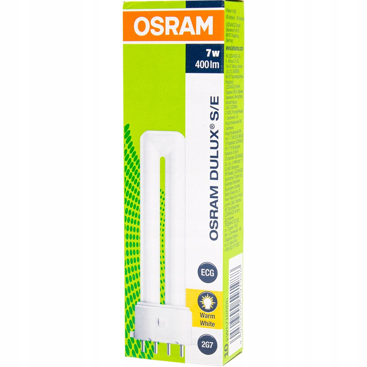 Lampa Fluorescenta Osram Dulux S E G W Lm K Dimabil