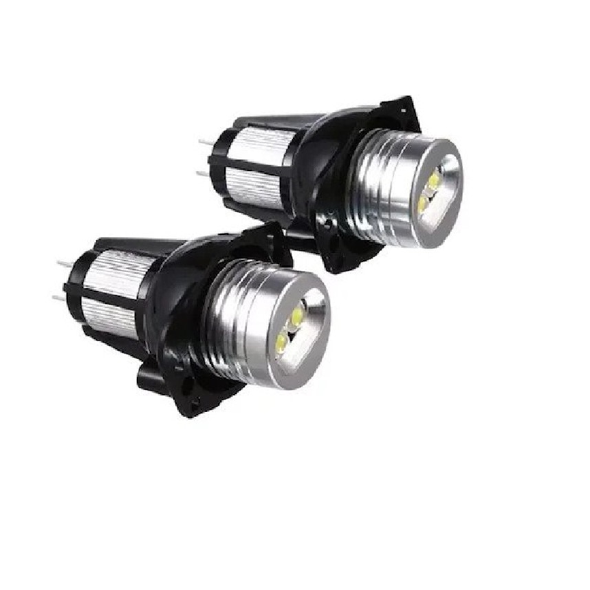 Set 2 Becuri Angel Eyes Led Marker Alb Bmw Seria 3 E90 E91 Plug And