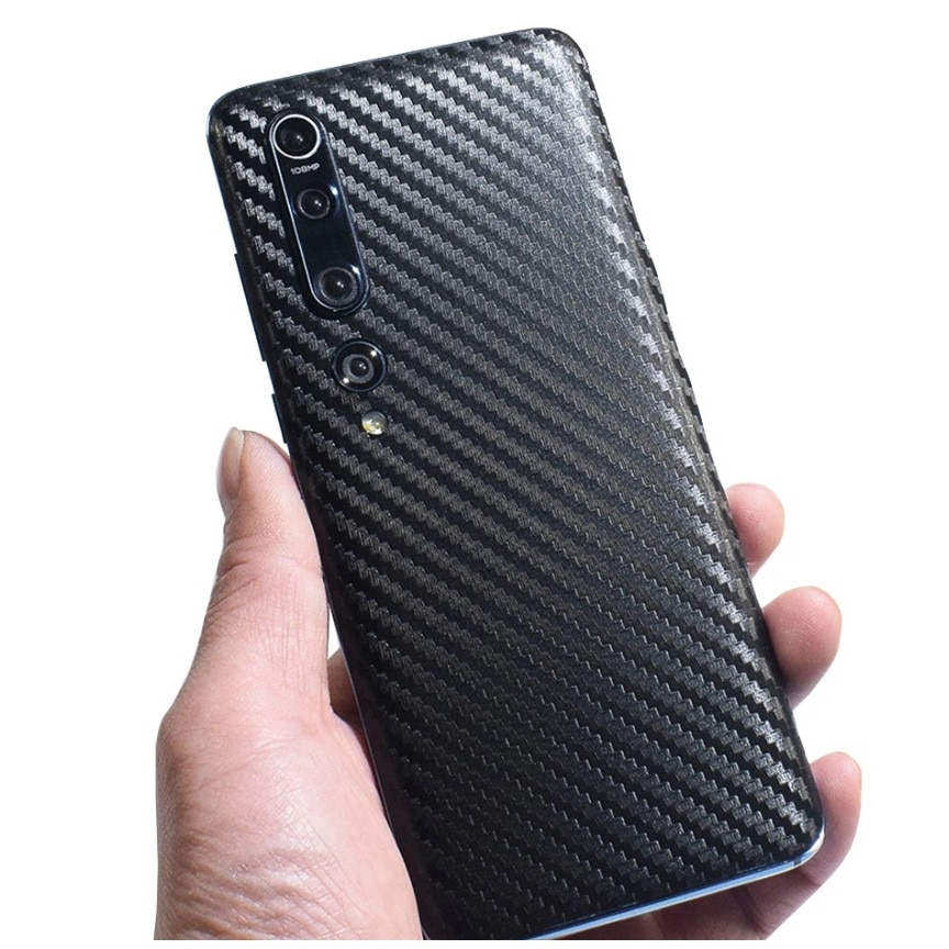 Folie Autocolanta Skin Pentru Xiaomi Mi Carbon Negru Protectie