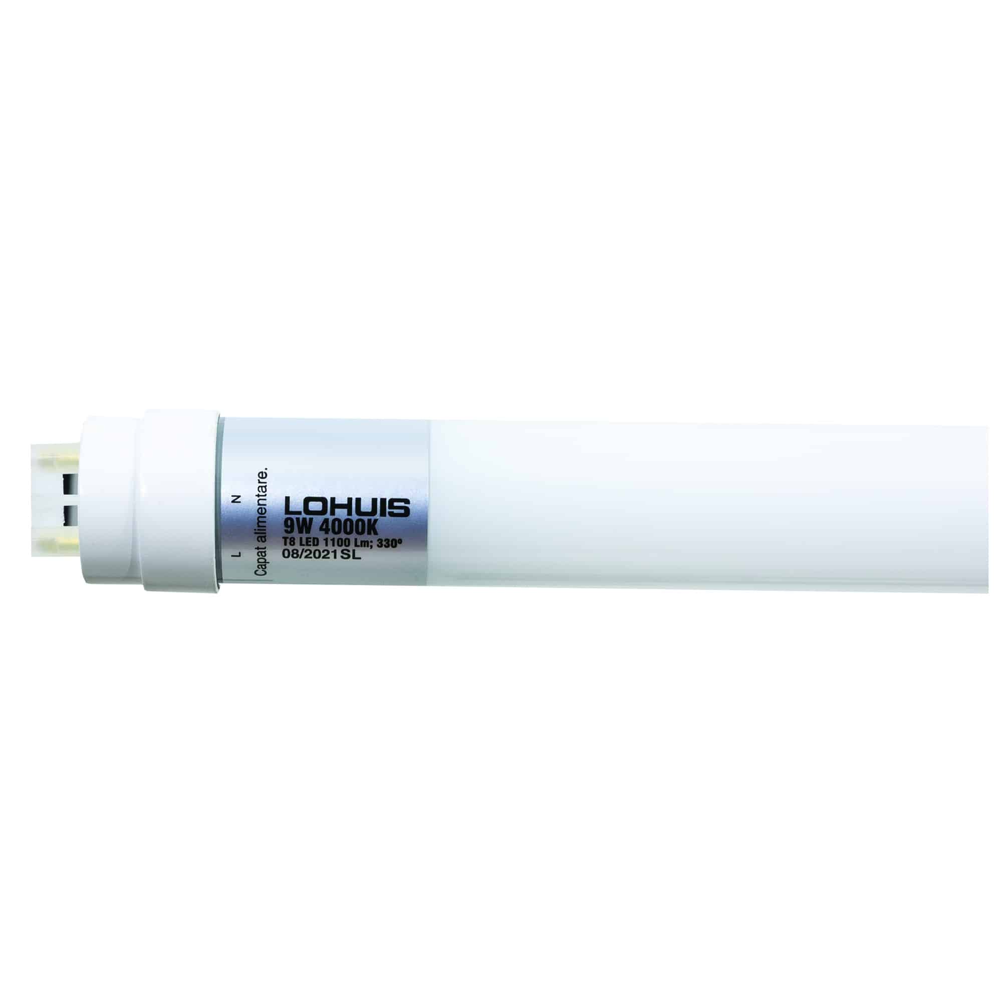 Tub Led T8 9W Dispersor Sticla 1100lm 4000K EMAG Ro