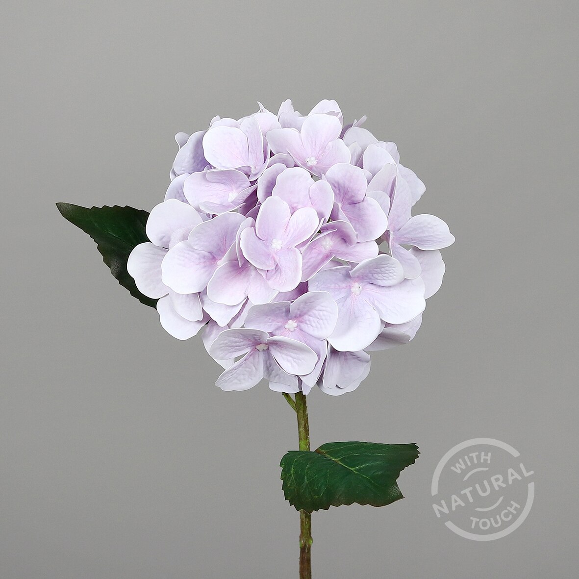 Hortensie Artificiala La Fir Aspect Natural Lila 45 Cm EMAG Ro