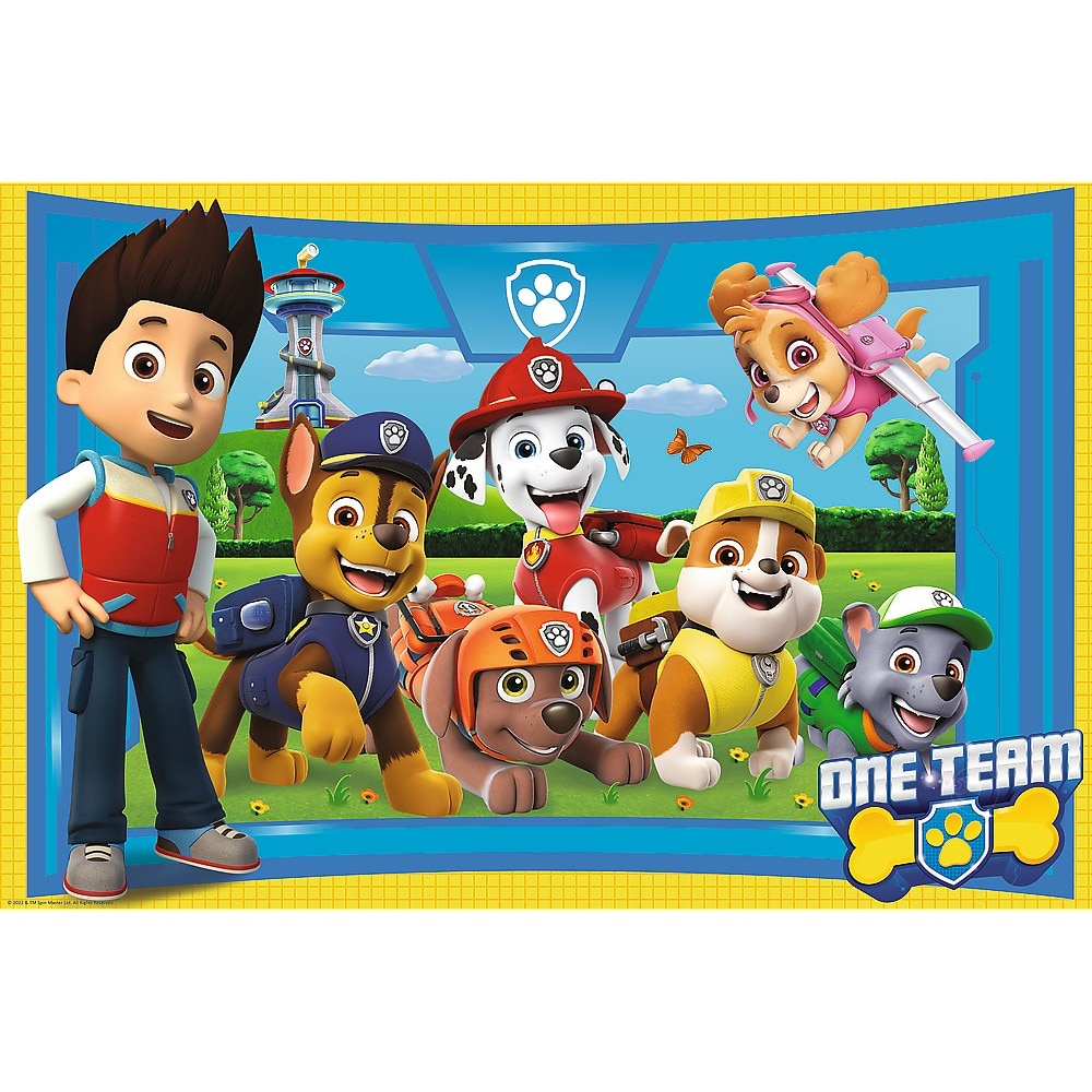 Puzzle Trefl Junior Super Shape Xl Paw Patrol Piese Emag Ro