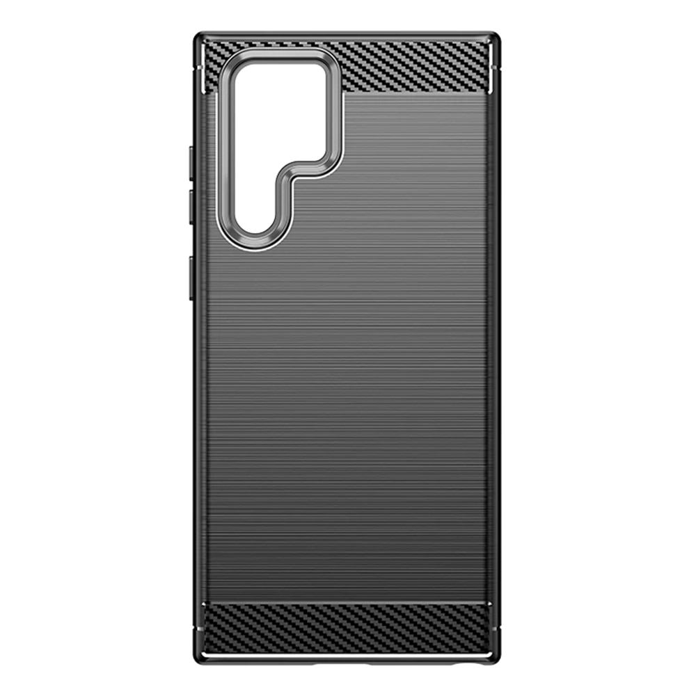 Samsung Galaxy S Ultra Tok Techsuit Carbon Silicone Fekete Emag Hu