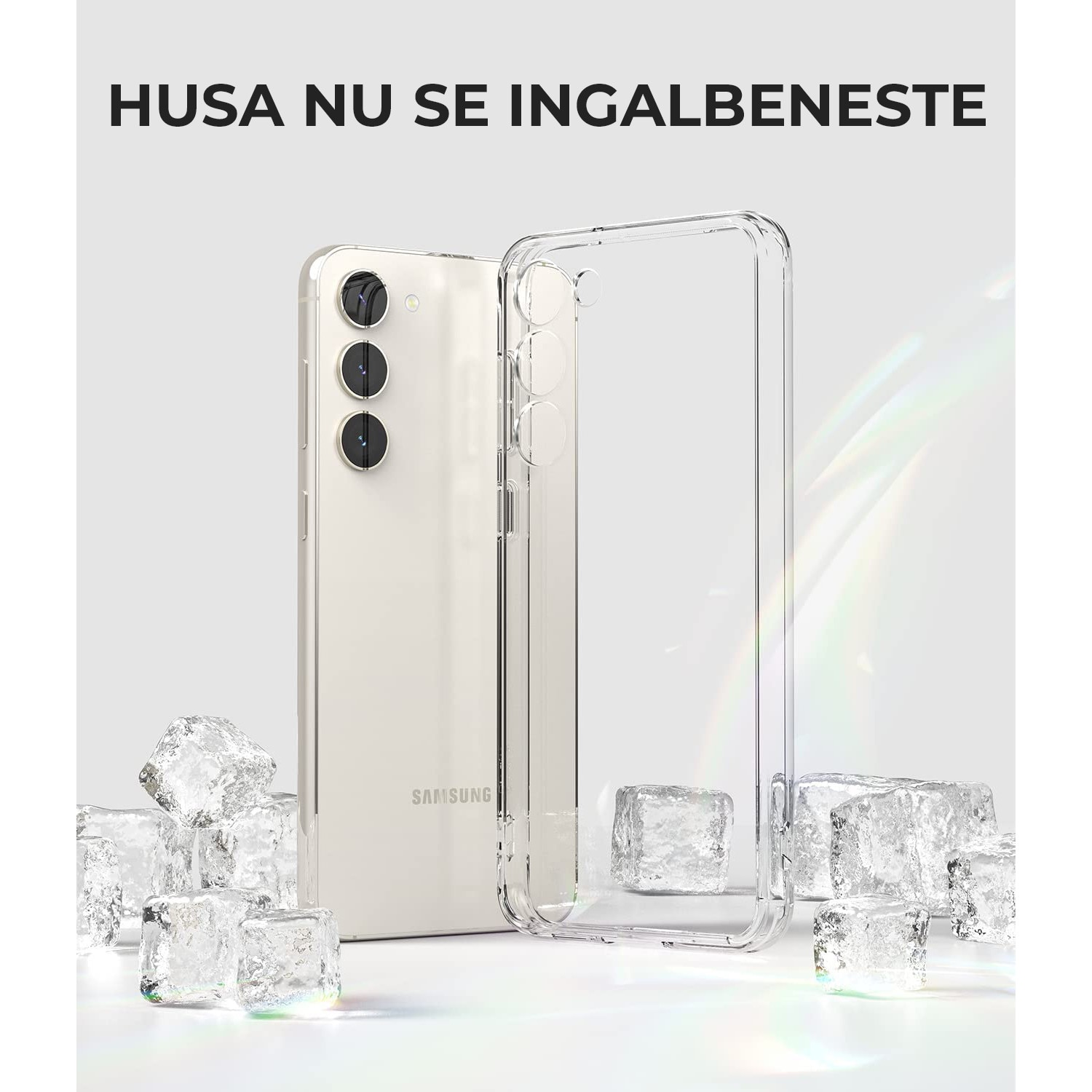 Husa Daden Transparent Clear Pentru Samsung S23 Protectie Camera