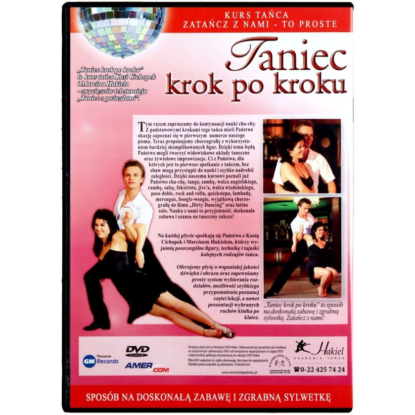 Taniec Krok Po Kroku Cha Cha 2 DVD EMAG Bg