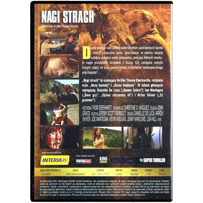 Naked Fear DVD EMAG Ro