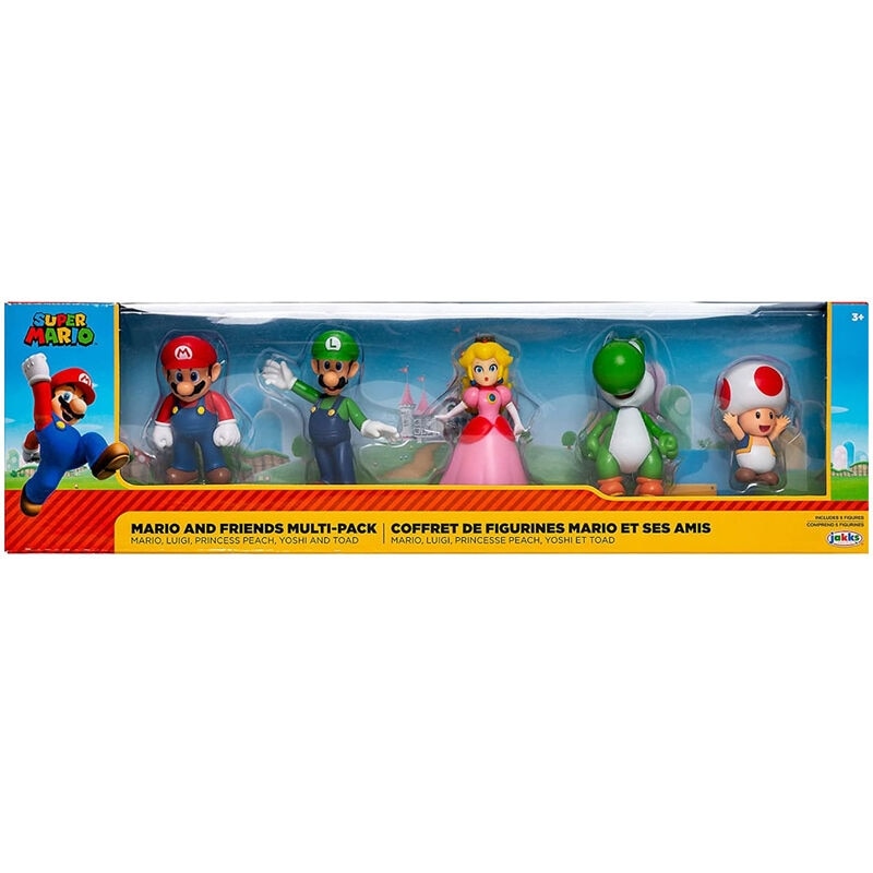 Set 5 Figurine Mario And Friends Super Mario 6 Cm EMAG Ro