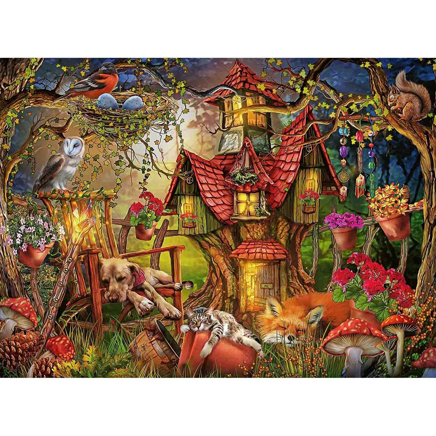 Puzzle Ravensburger Casuta Piese Emag Ro