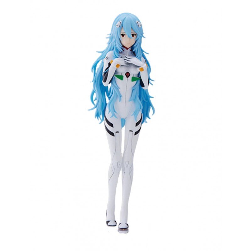 Sega Evangelion Thrice Upon A Time SPM Rei Ayanami Long Hair Figura 21