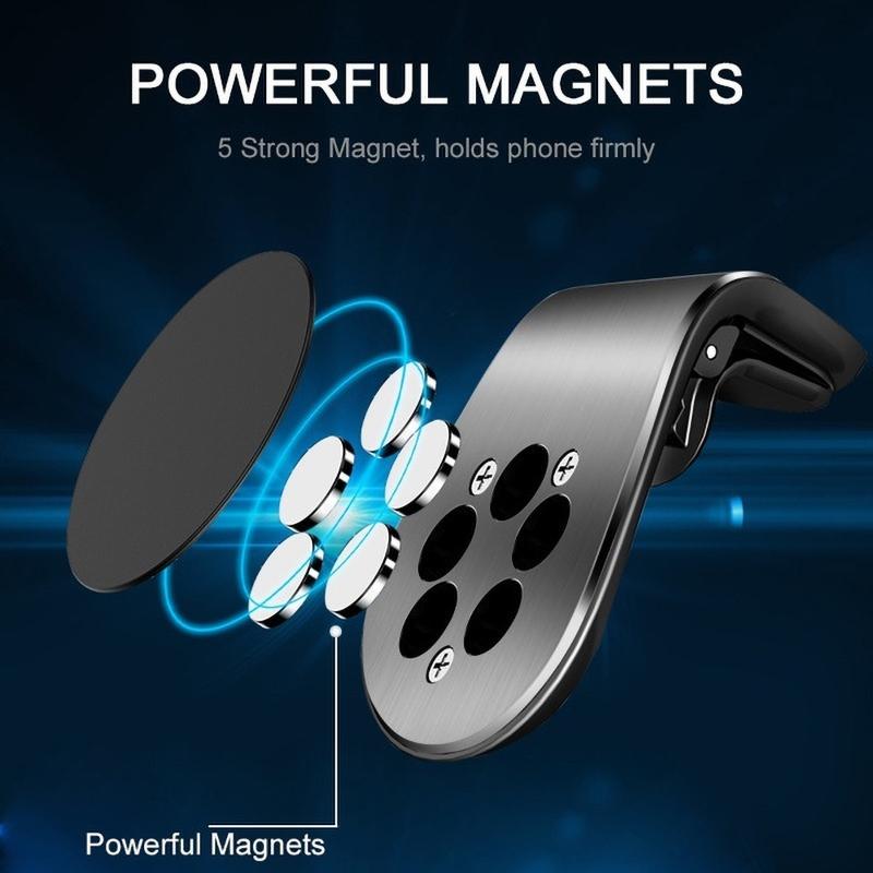 Suport Auto Magnetic Pentru Telefon Luxer Universal Negru Emag Ro