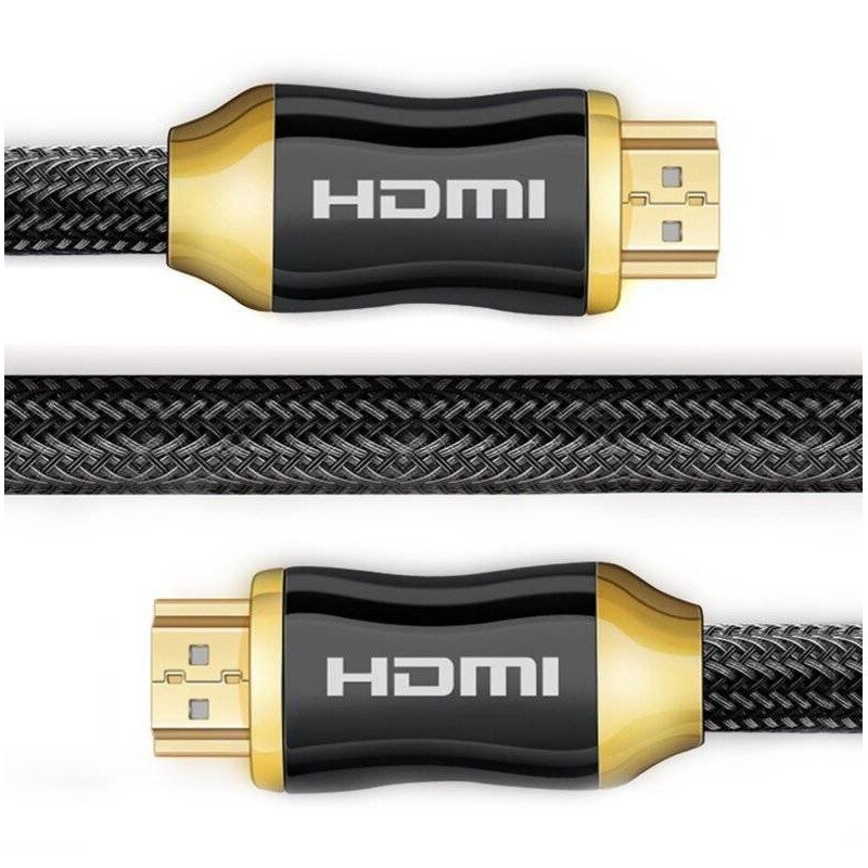 Cablu Premium Hdmi Interlook K Hz D Biti M Negru