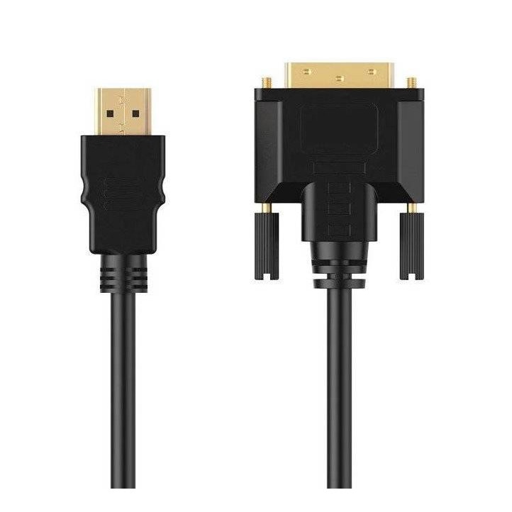 Cablu HDMI DVI Interlook 1 4 K 3D 2 M Negru EMAG Ro