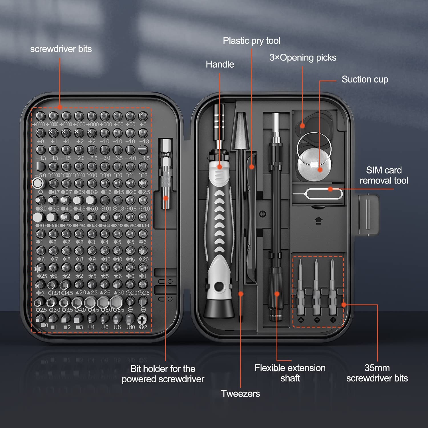 Set Biti De Precizie Surubelnita Torx Crom Vanadiu Negru Emag Ro